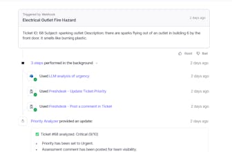 Ticket Priority Analyzer Agent gallery image