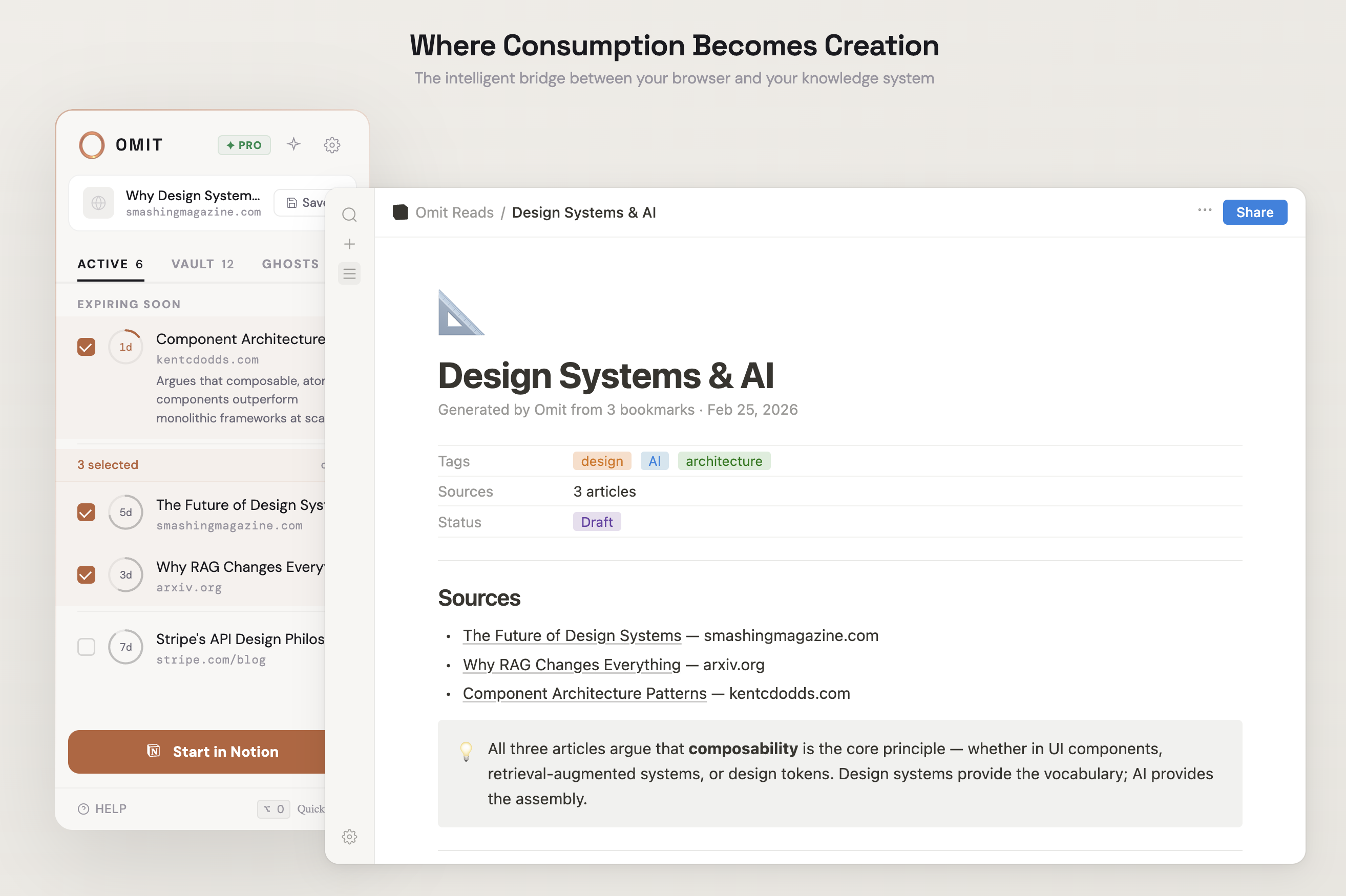 Omit - Self-destructing bookmarks gallery image