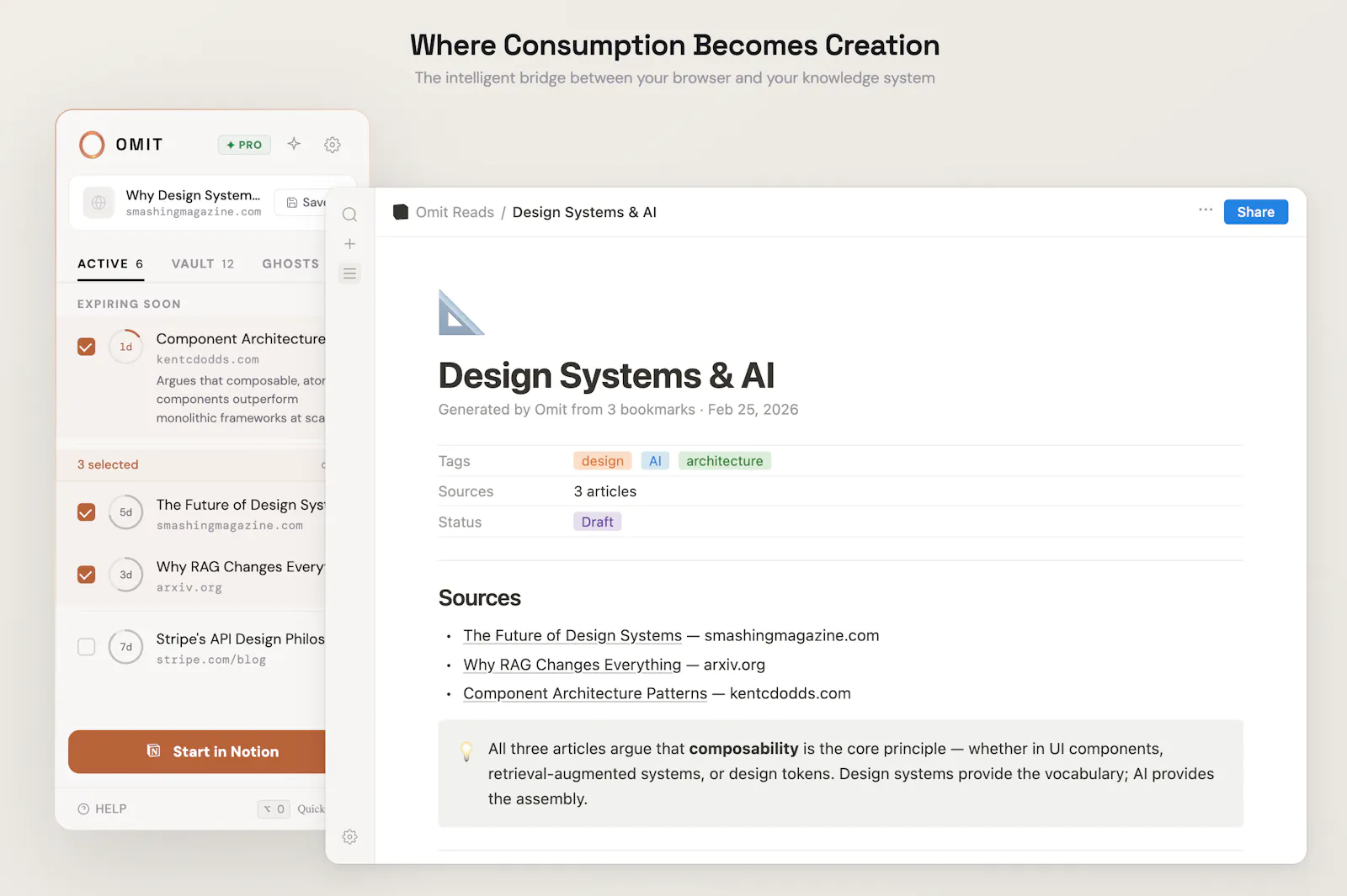 Omit - Self-destructing bookmarks screenshot 6