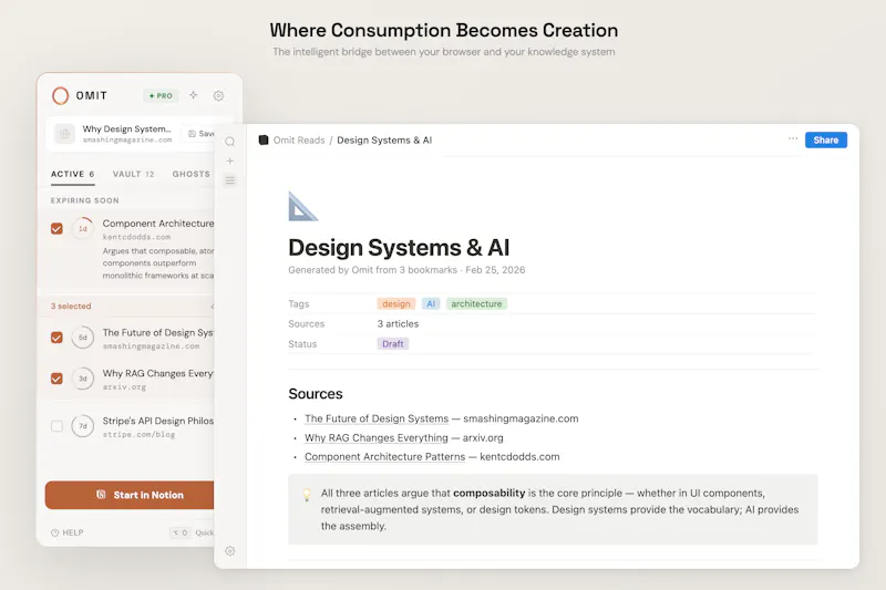 Omit - Self-destructing bookmarks screenshot 6
