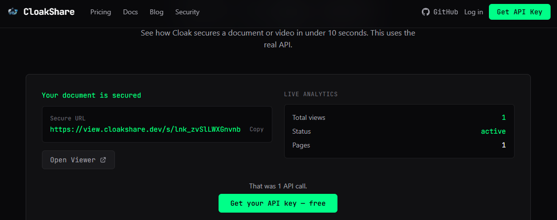 CloakShare gallery image