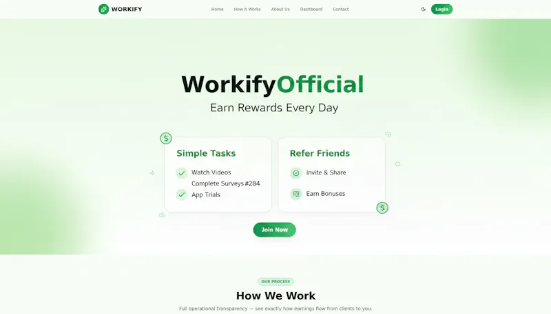 Workify screenshot 1