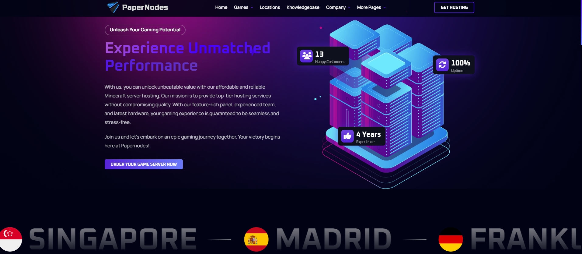 Media Papernodes - Chúng tôi, cung cấp lưu trữ máy chủ cao cấp và giá cả phải chăng. 2