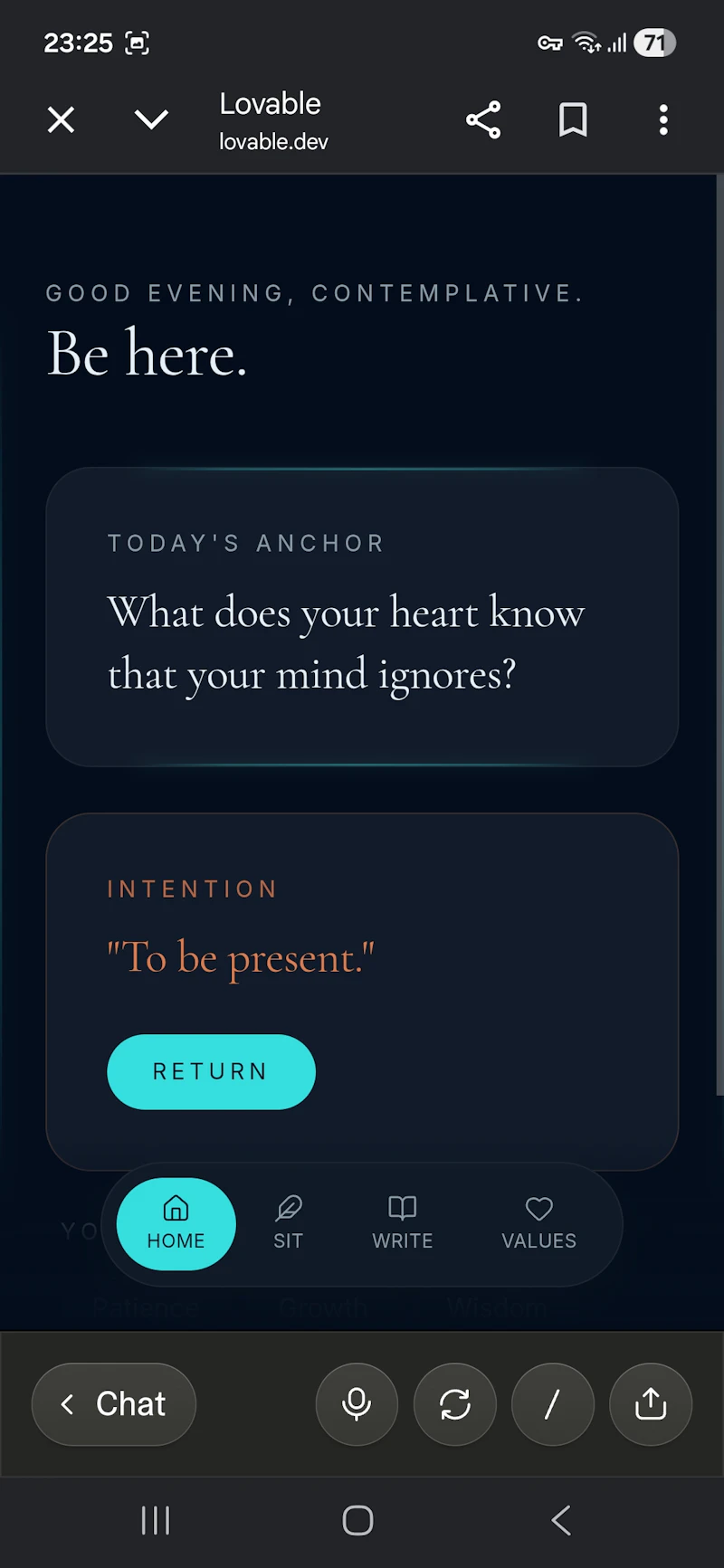 Sakin — A quiet space for presence screenshot 10