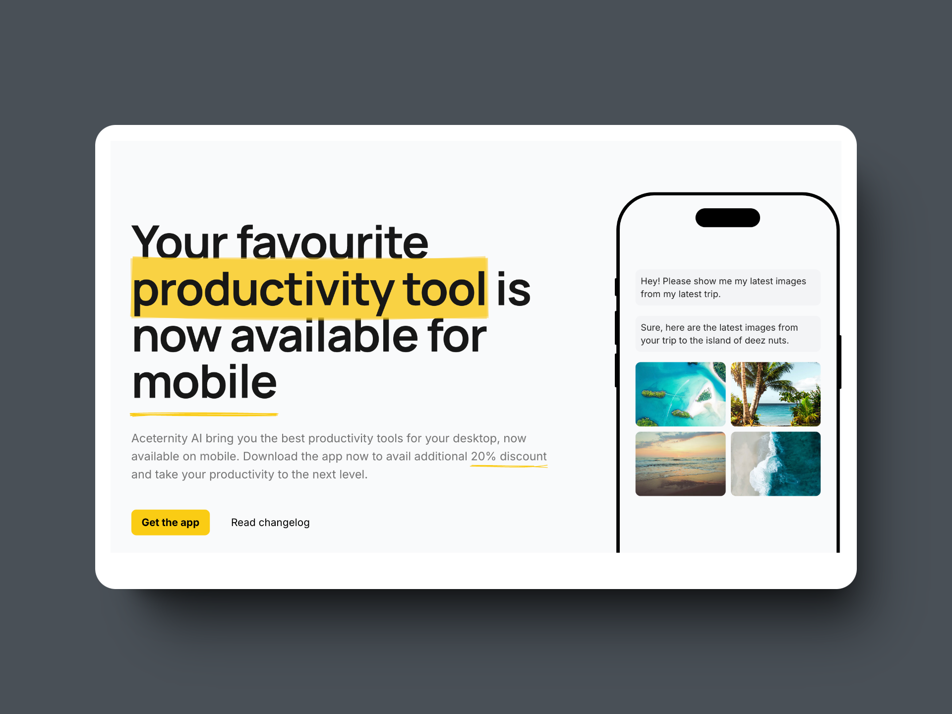 Aseternity UI Pro media 4