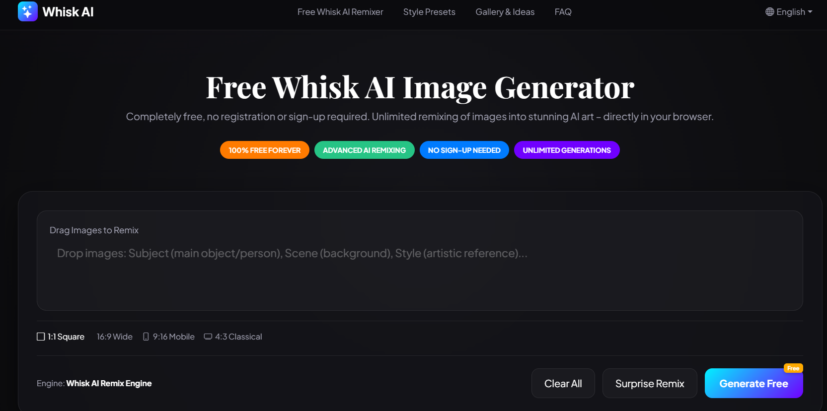 Free Whisk AI Image Generator gallery image