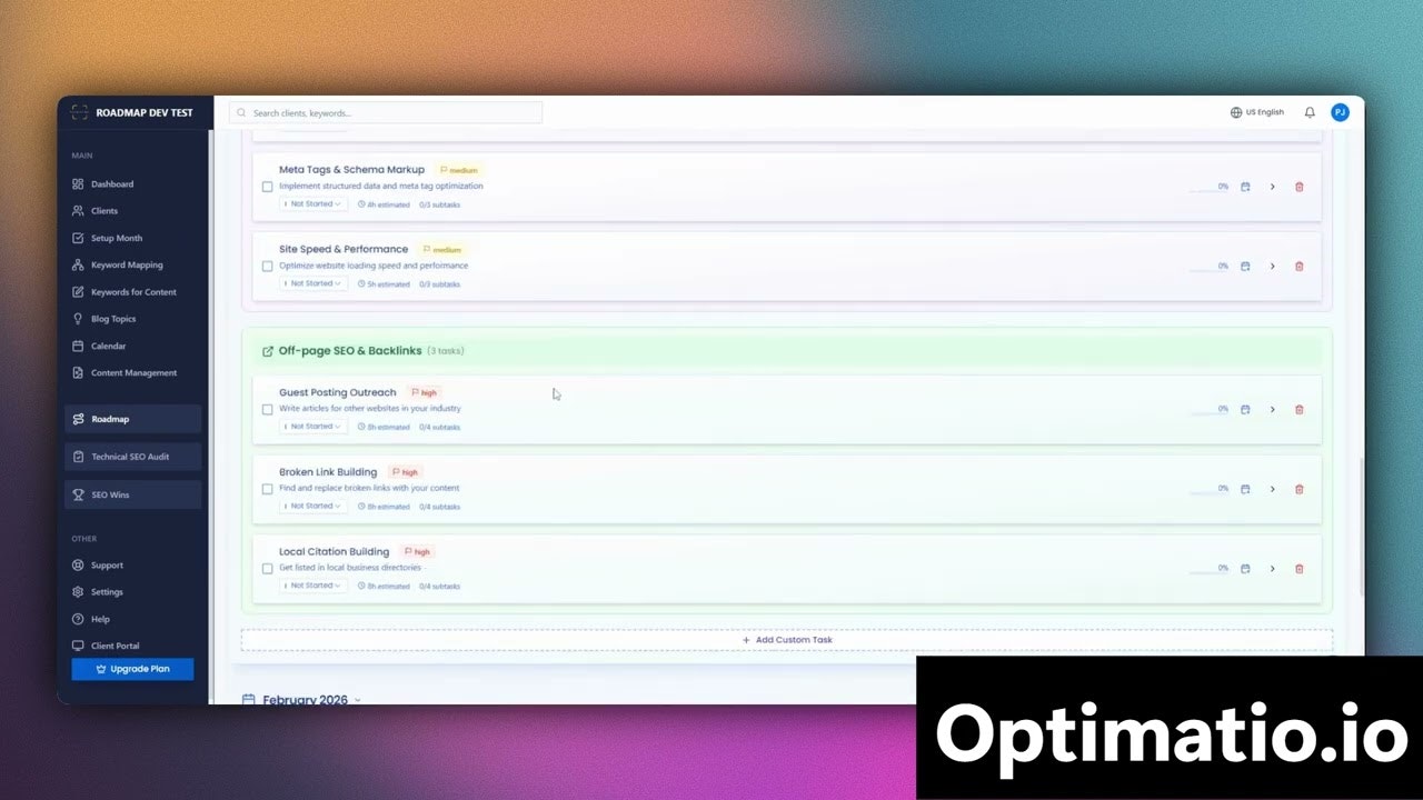 Optimatio.io gallery image