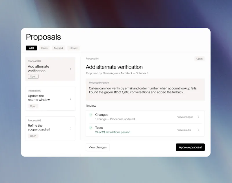 ElevenAgents Architect screenshot 2