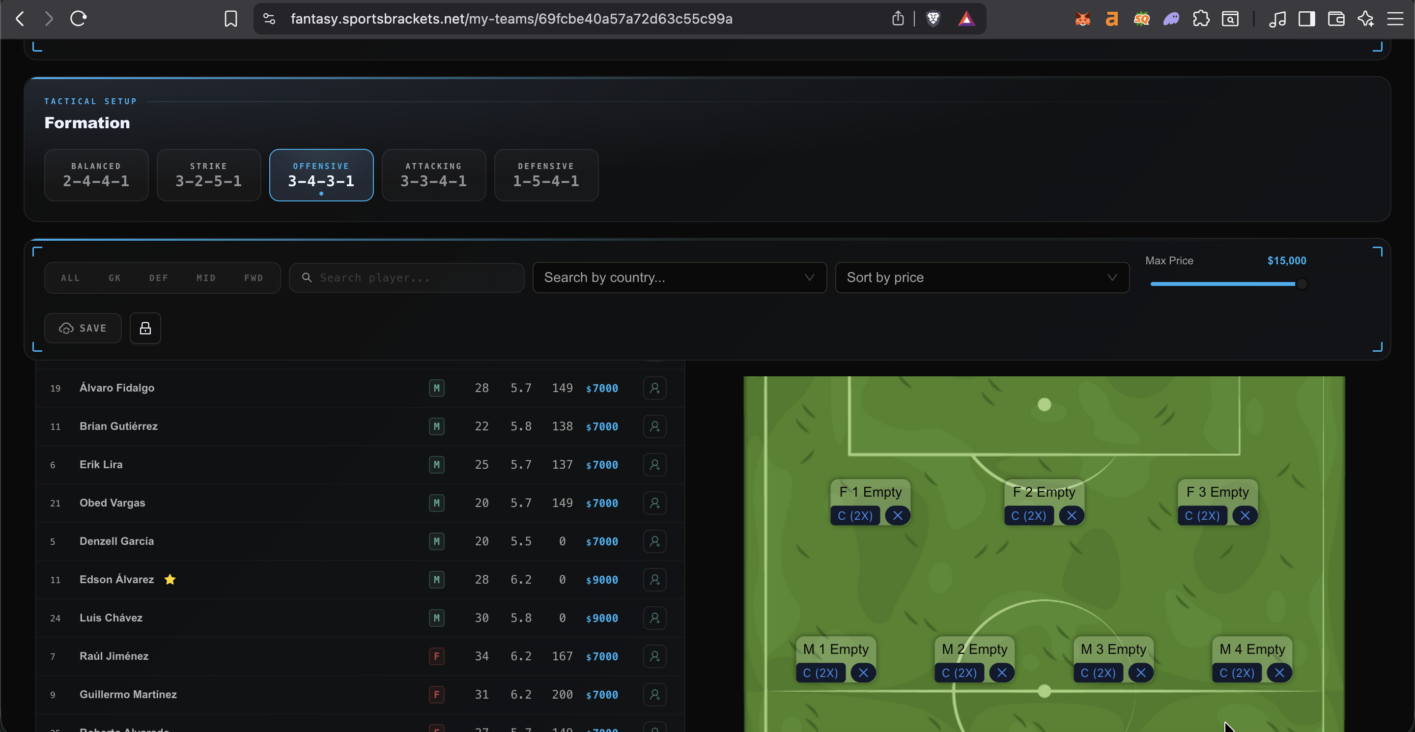 $BRACKETS Fantasy League gallery image