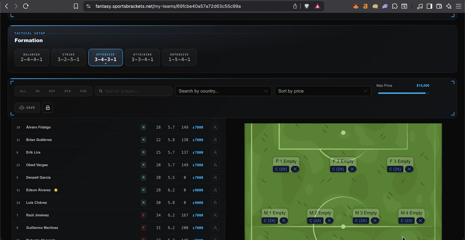 $BRACKETS Fantasy League screenshot 3