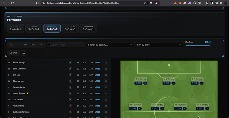 $BRACKETS Fantasy League screenshot 3