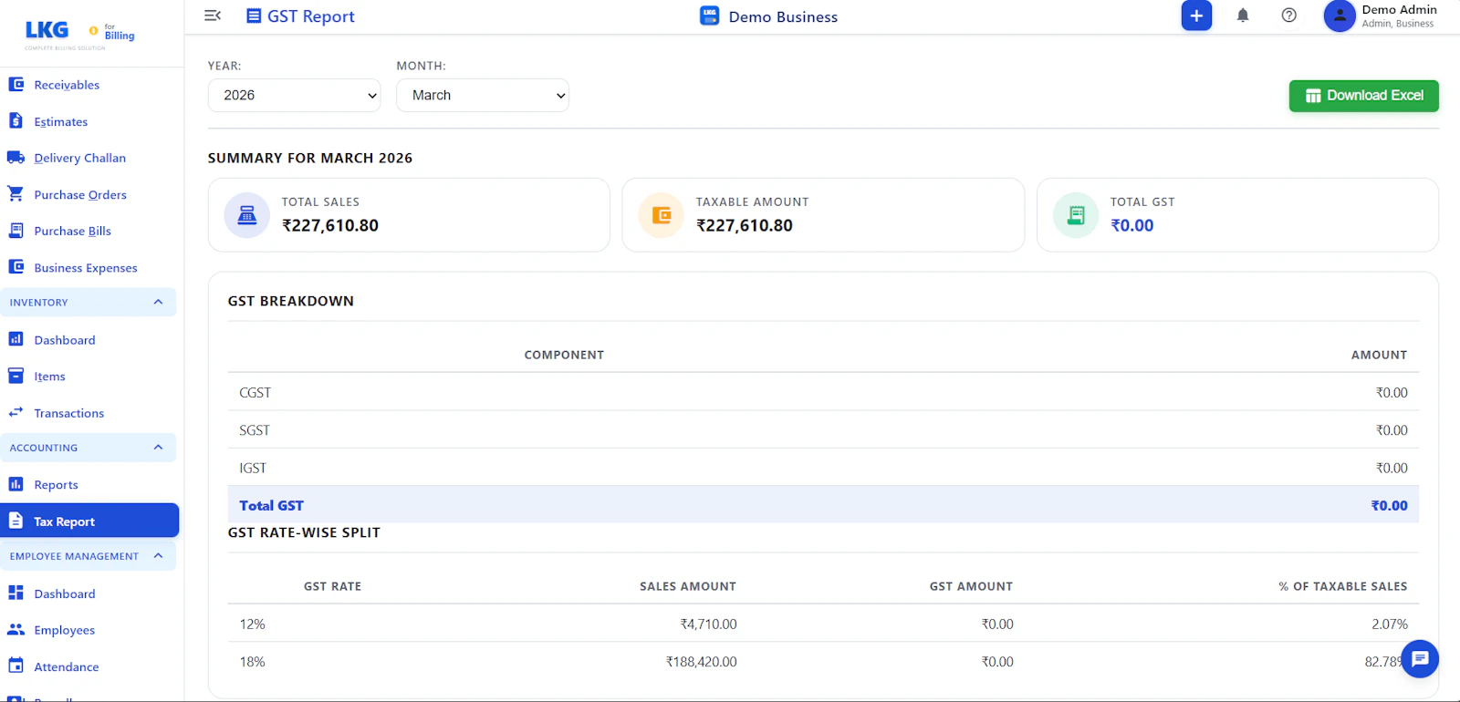 LKG for Billing screenshot 32