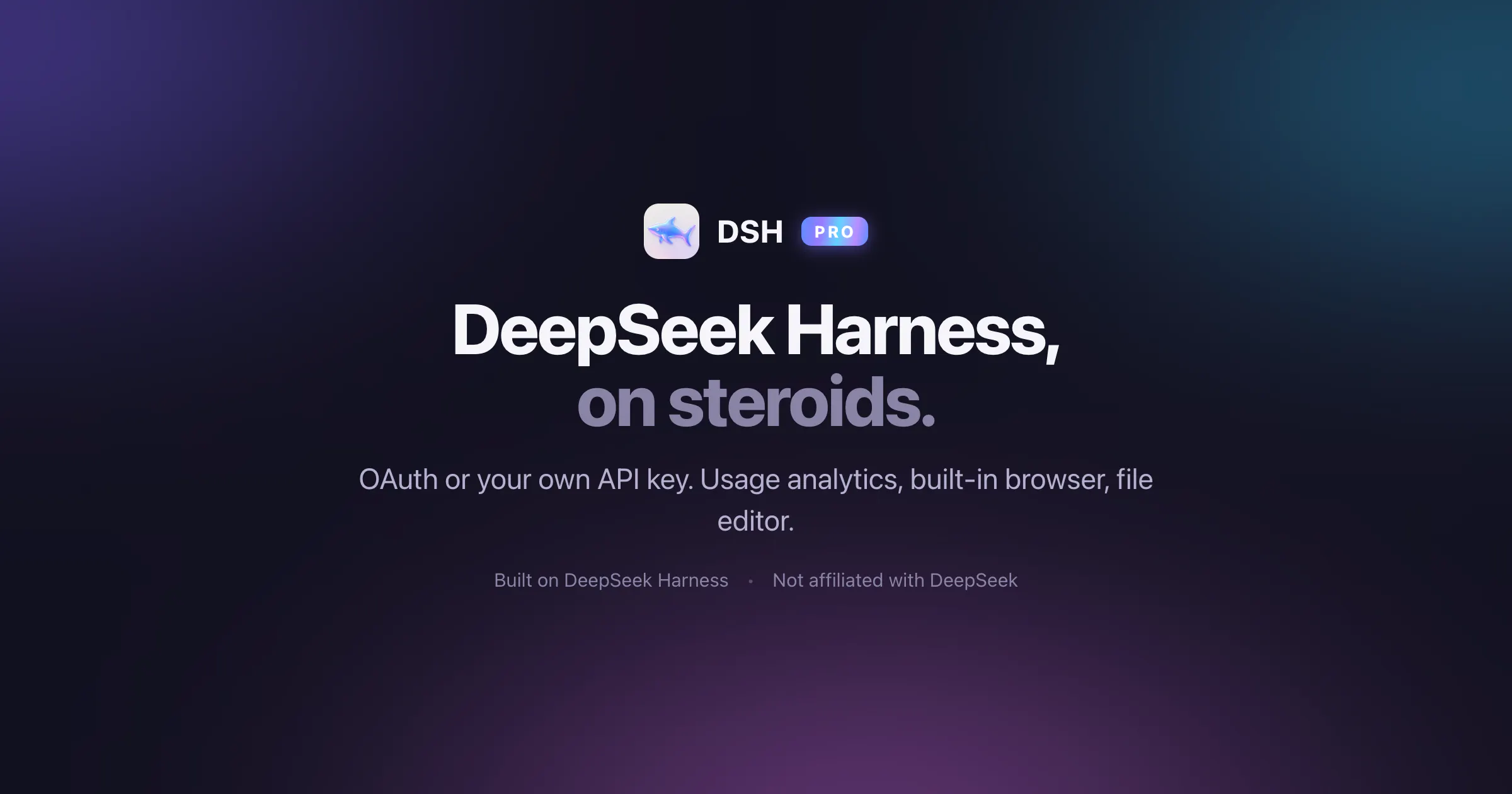 DSH PRO — DeepSeek Harness as an App gallery image