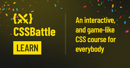CSSBattle's LEARN gallery image
