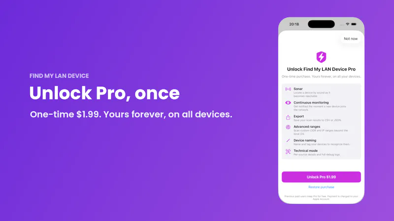  Find My LAN Device — network scanner screenshot 2