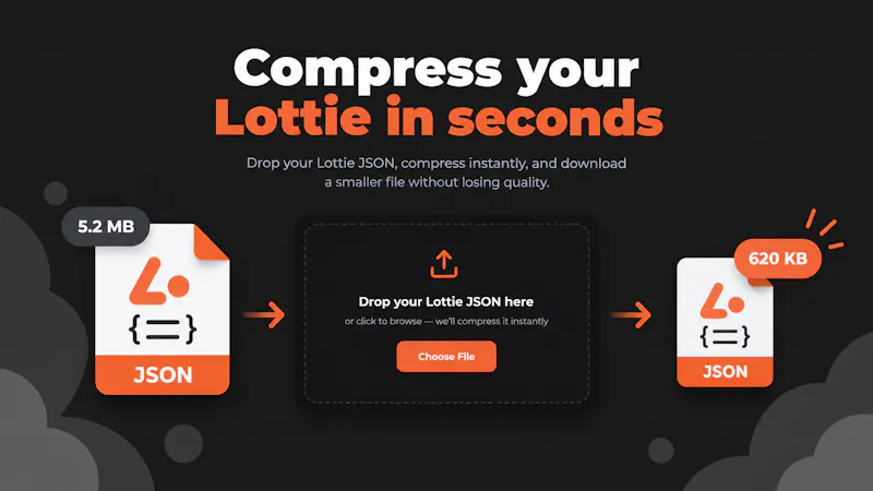 Lottie File Compressor screenshot 2