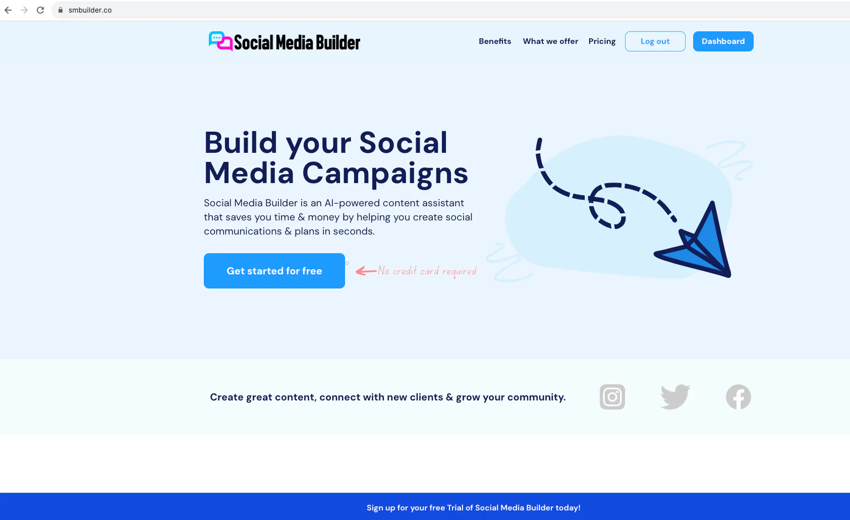 AI Social Media Builder gallery image