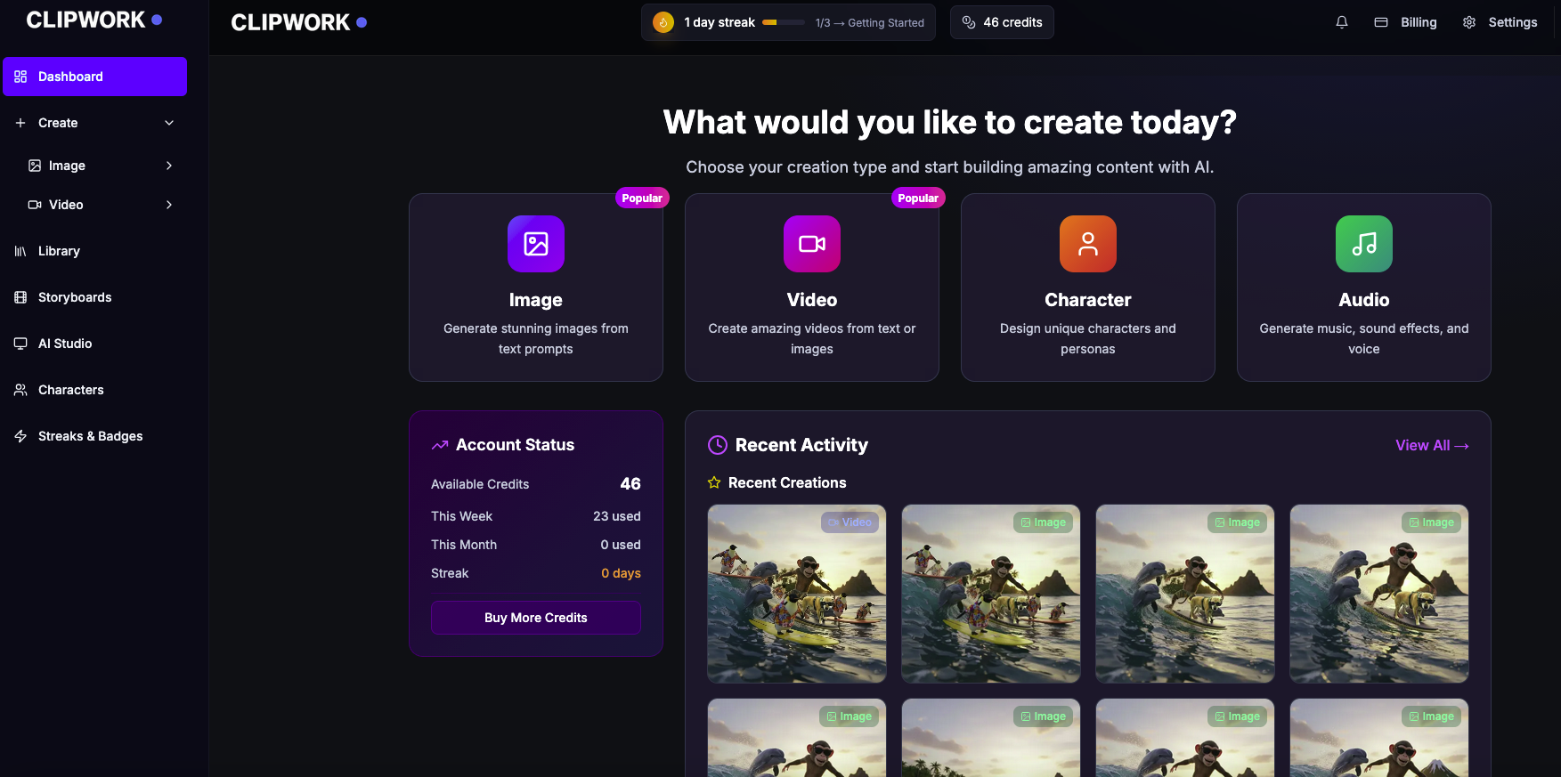 ClipWork: Studio AI videos in seconds  gallery image