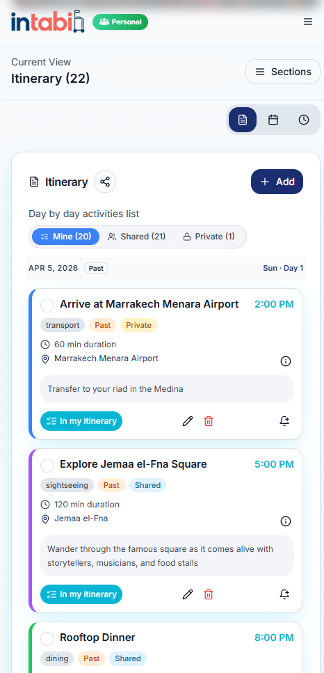 intabi AI Travel Planner gallery image