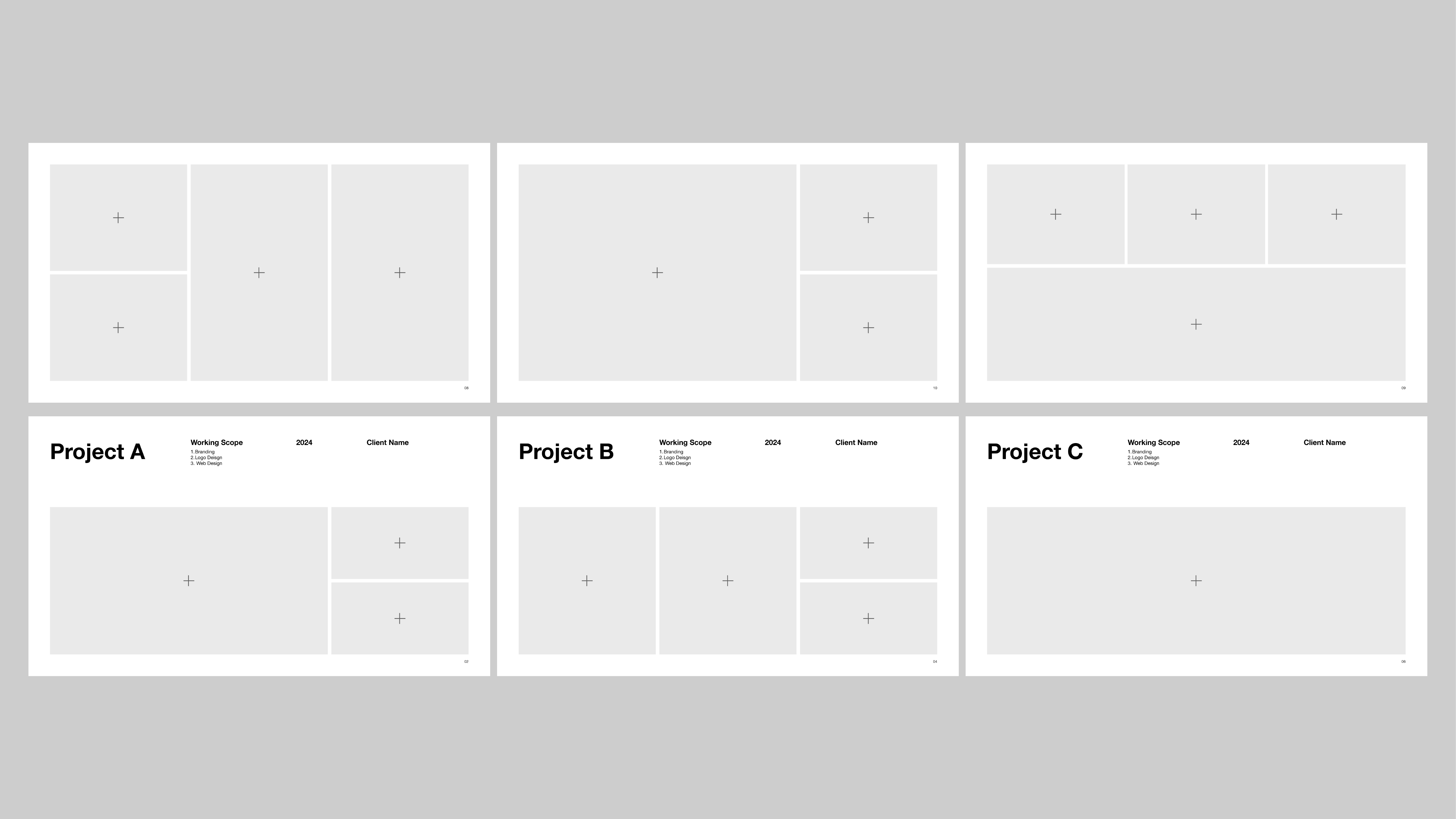 Modello di portafoglio di progettazione media 4