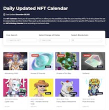 NFTiming | NFT Calendar & User Voting gallery image