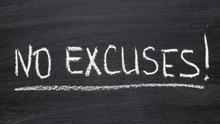 100 Excuses for Designers -- Because sometimes you need one!