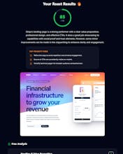 Arena-ai : full audit startup web-apps gallery image