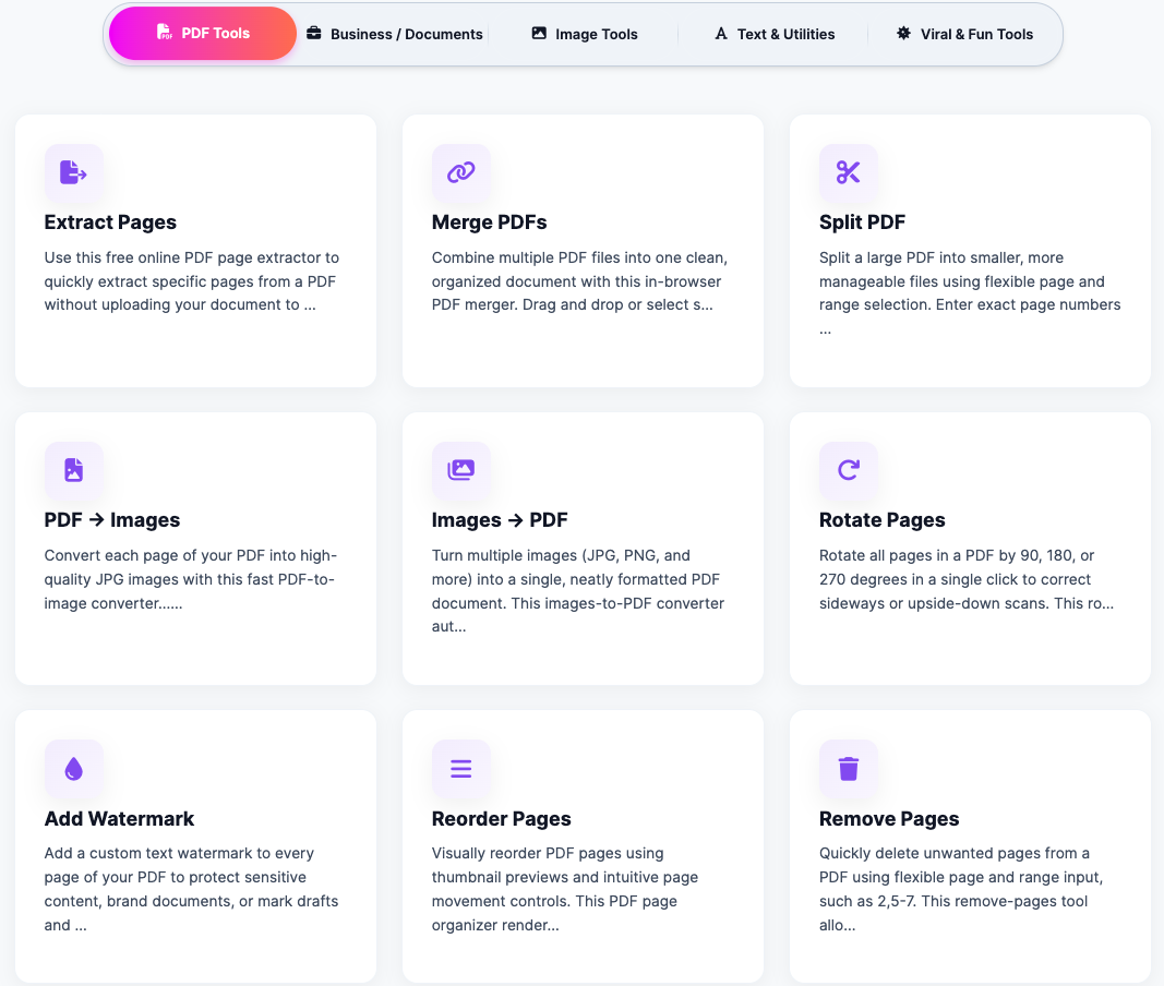 SwiftDocs - Screenshot 3 showing product features and functionality