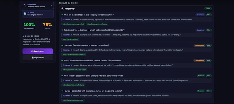 WebScore screenshot 3