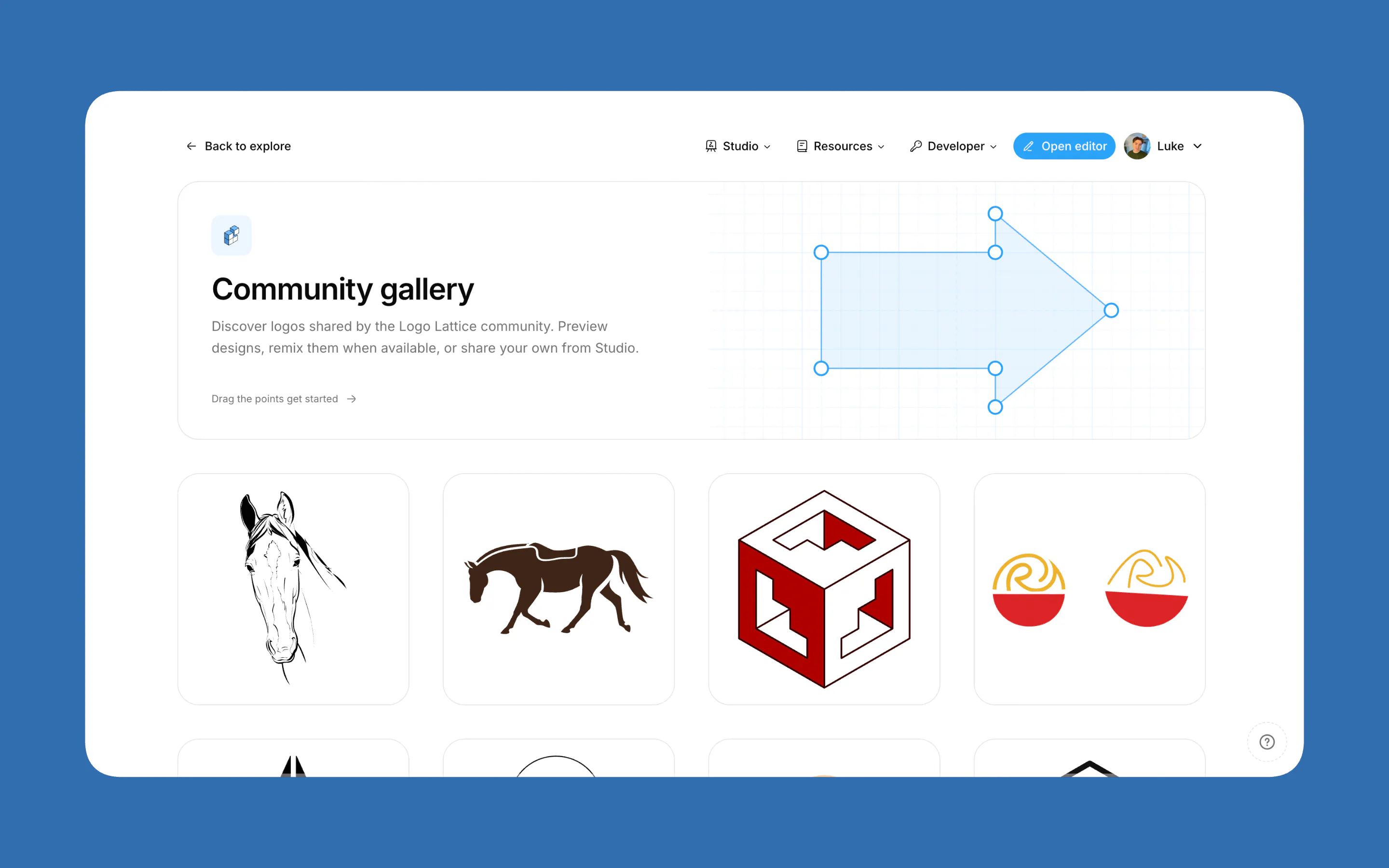 Logo Lattice screenshot 5