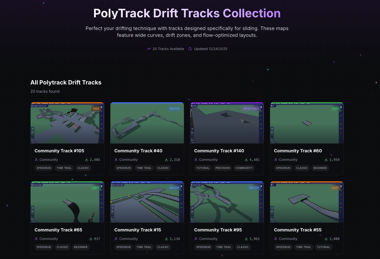 PolyTrackCodes - Screenshot 2 showing product features and functionality