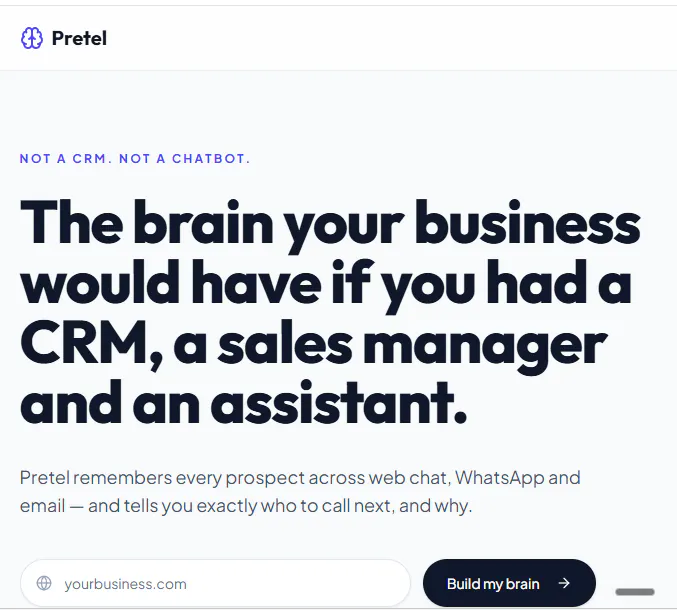 Pretel — Know who to call next gallery image