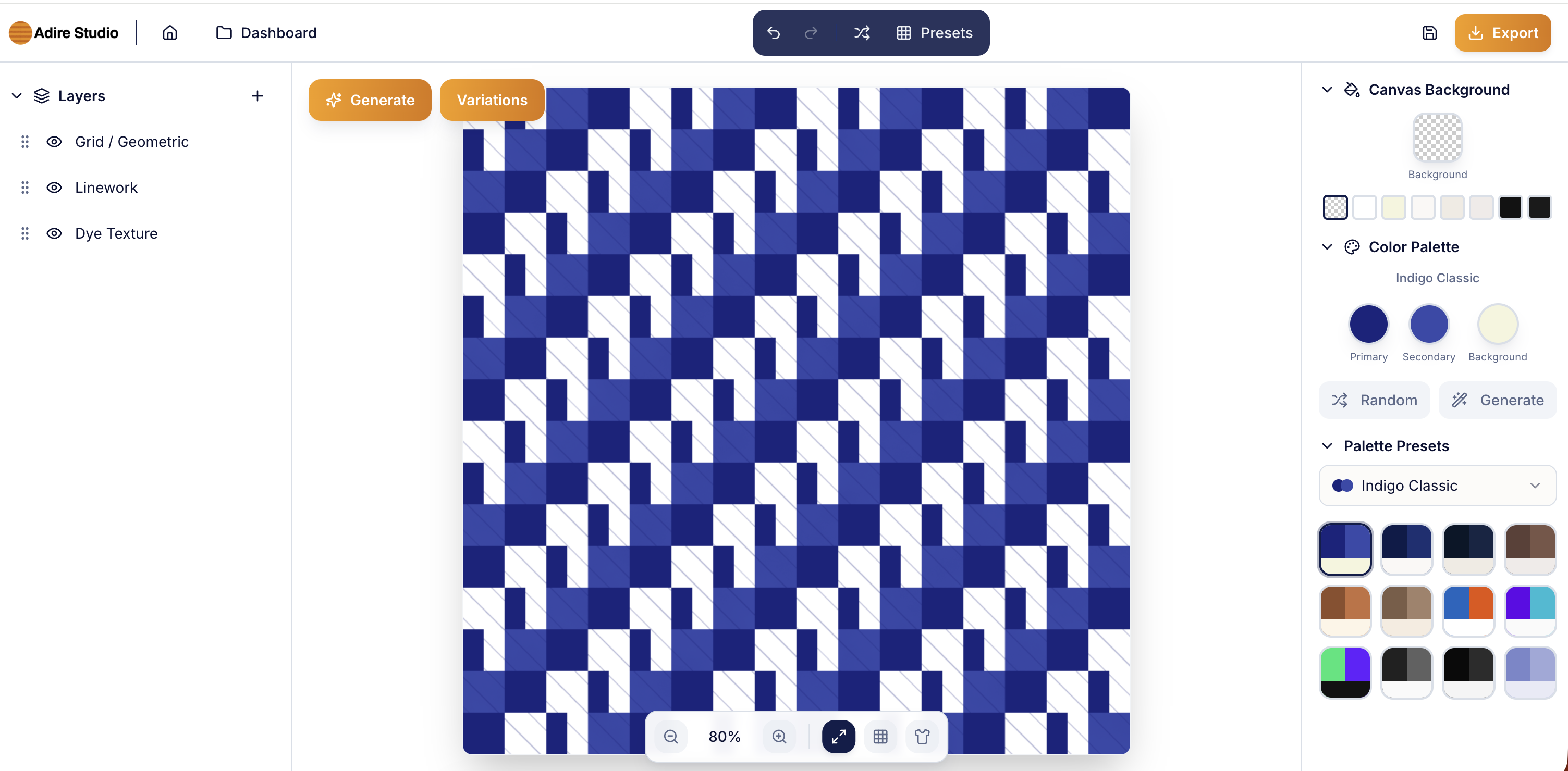 Adire Studio - Screenshot 3 showing product features and functionality