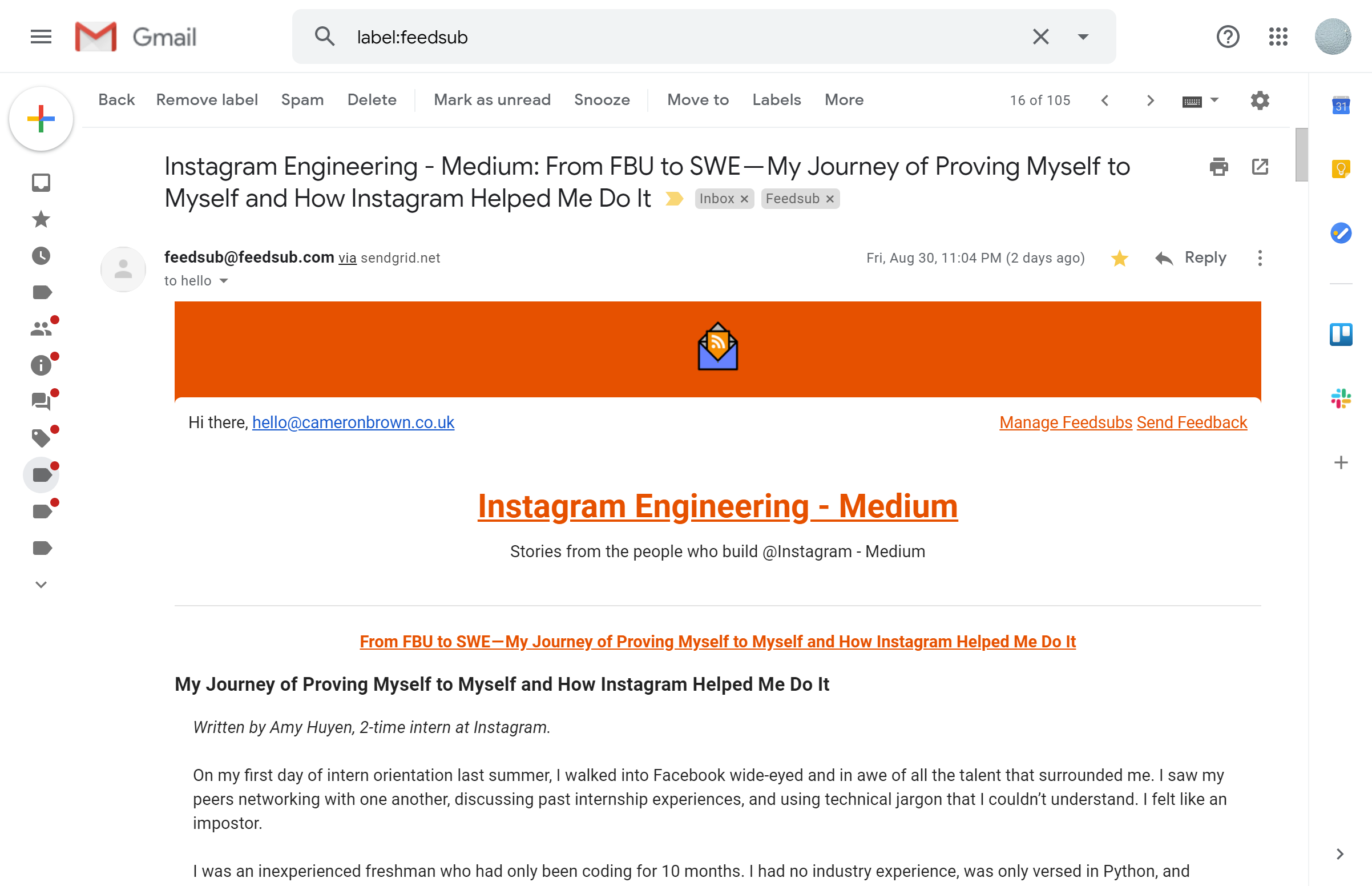 Feedsub gallery image