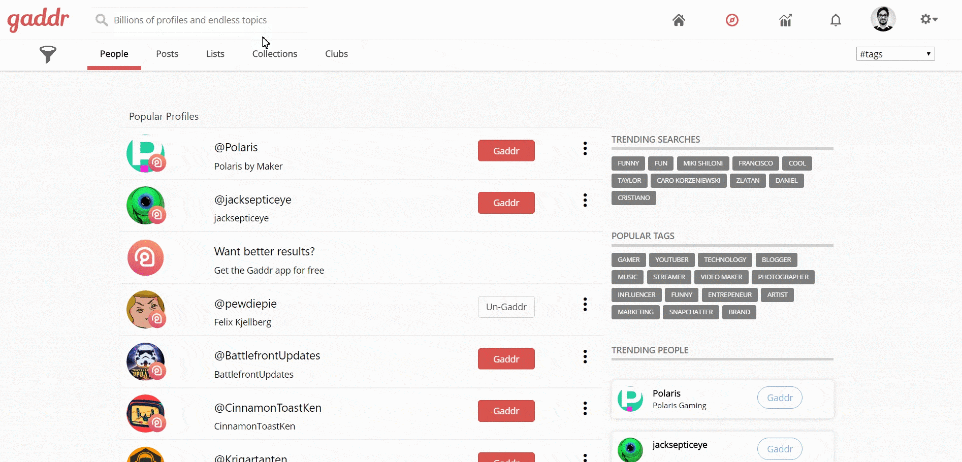 Gaddr Feeds Image