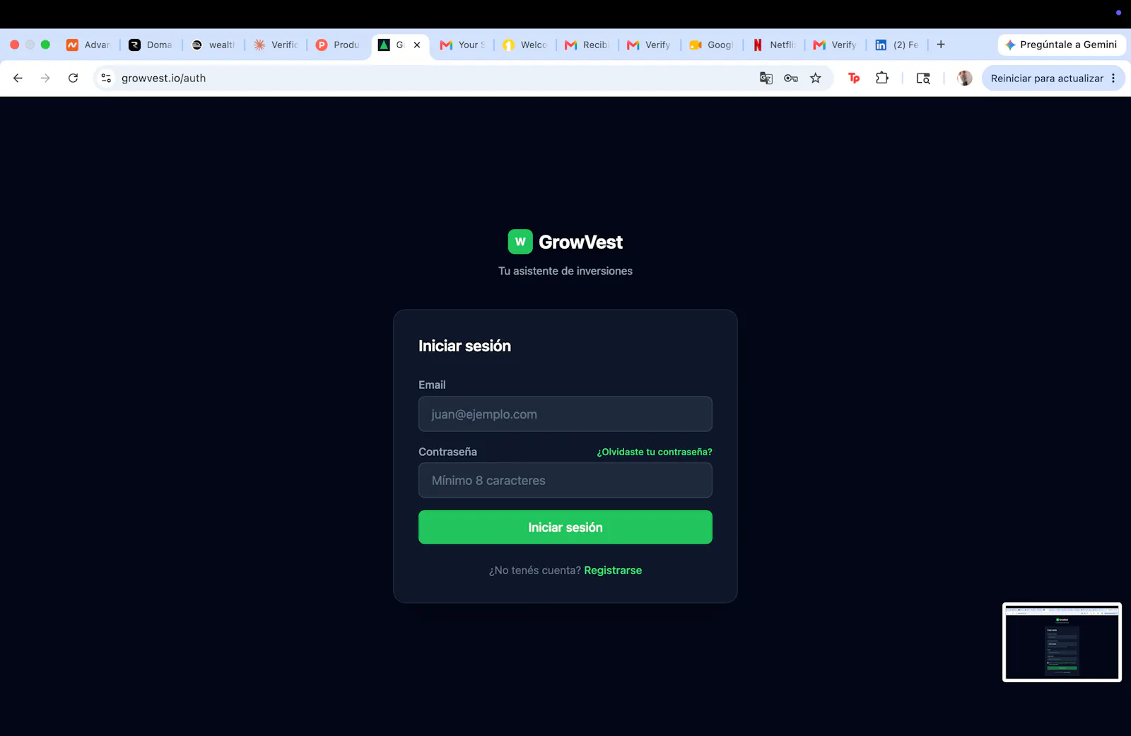 GrowVest screenshot 2