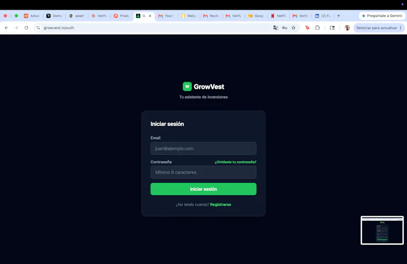 GrowVest screenshot 2