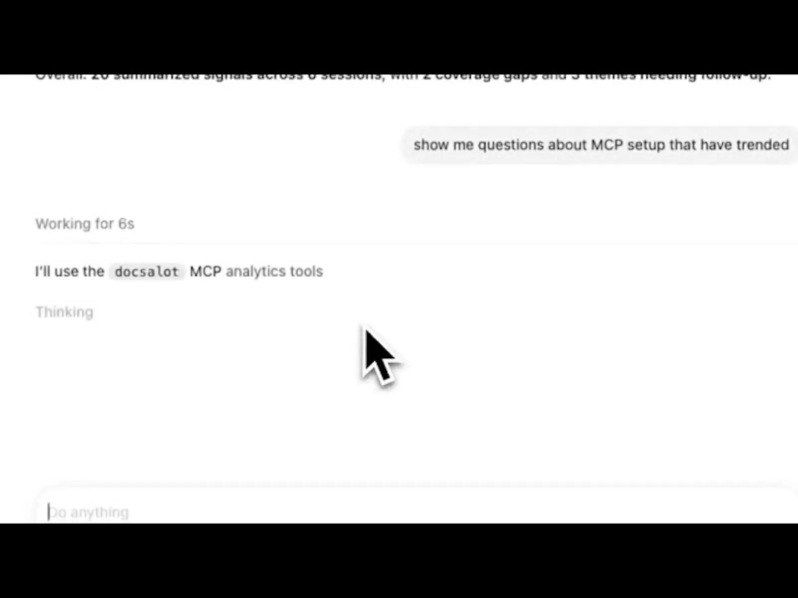 DocsAlot MCP Connector screenshot 2 (video preview)