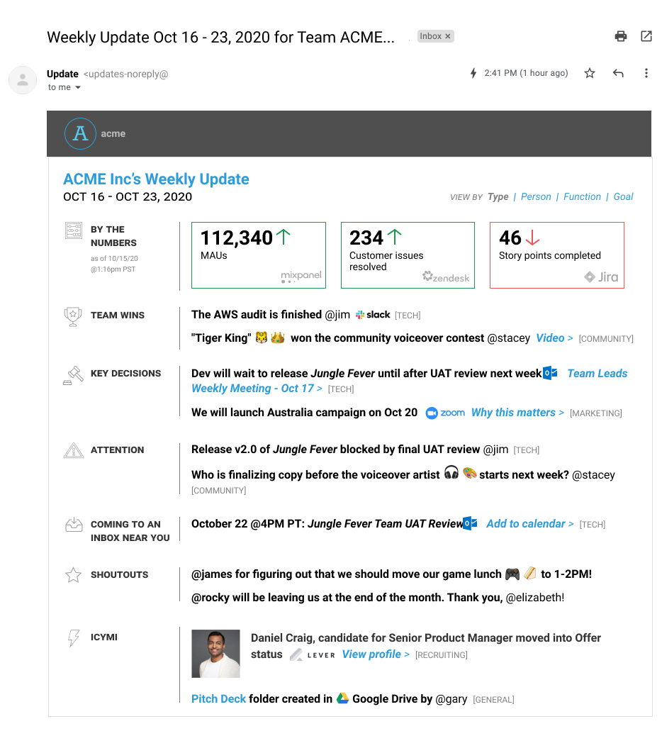 Update.ai gallery image