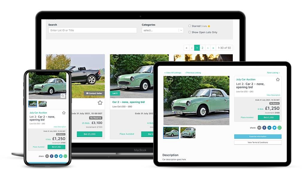BidJS Auction Software gallery image