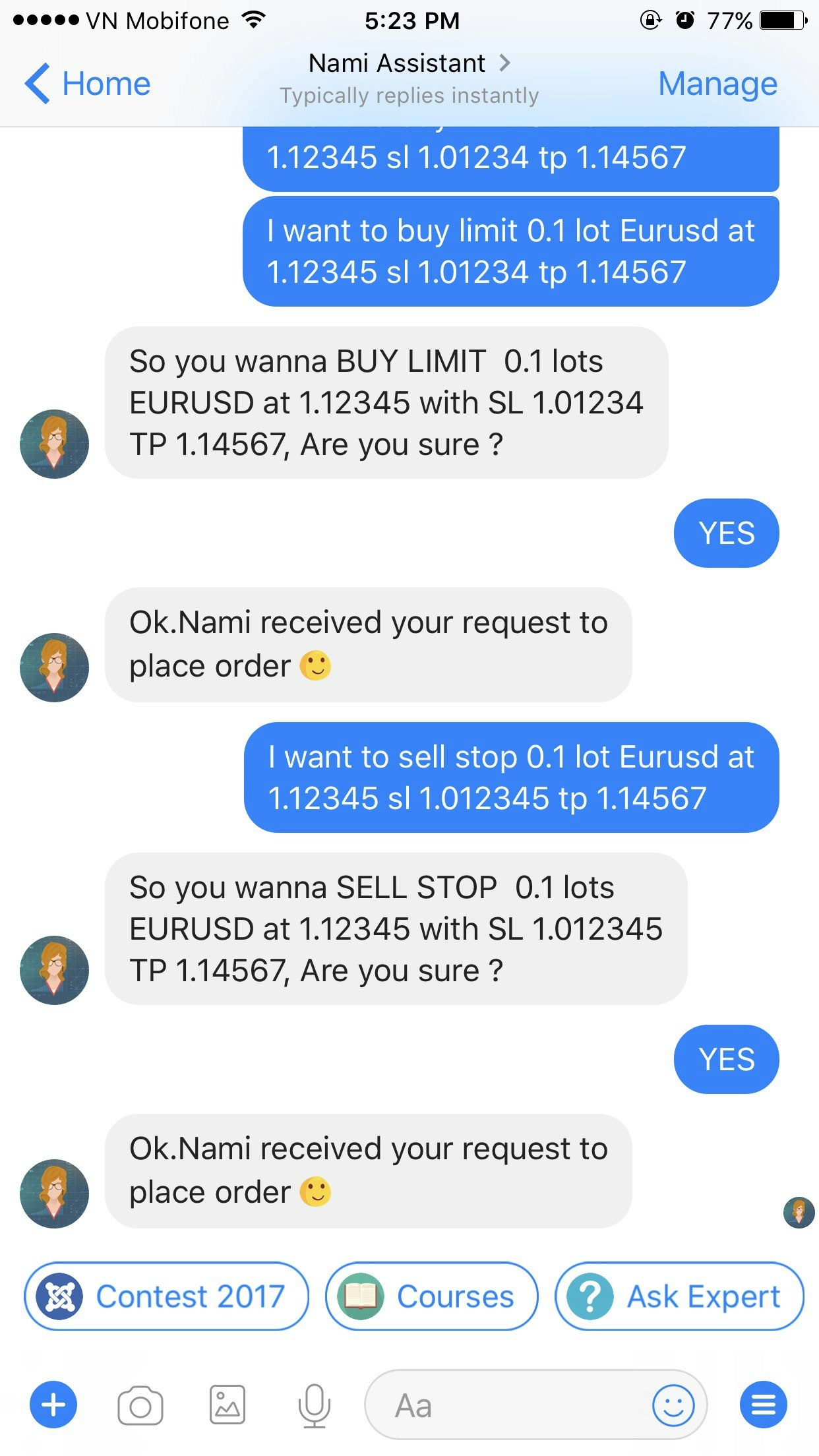 NAMI - Virtual assistant for professional traders gallery image