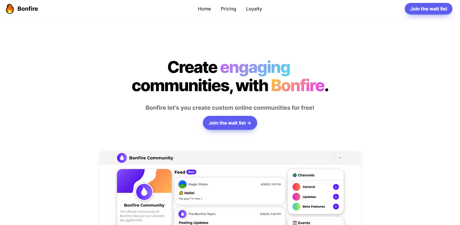 Komuniti Bonfire media 3
