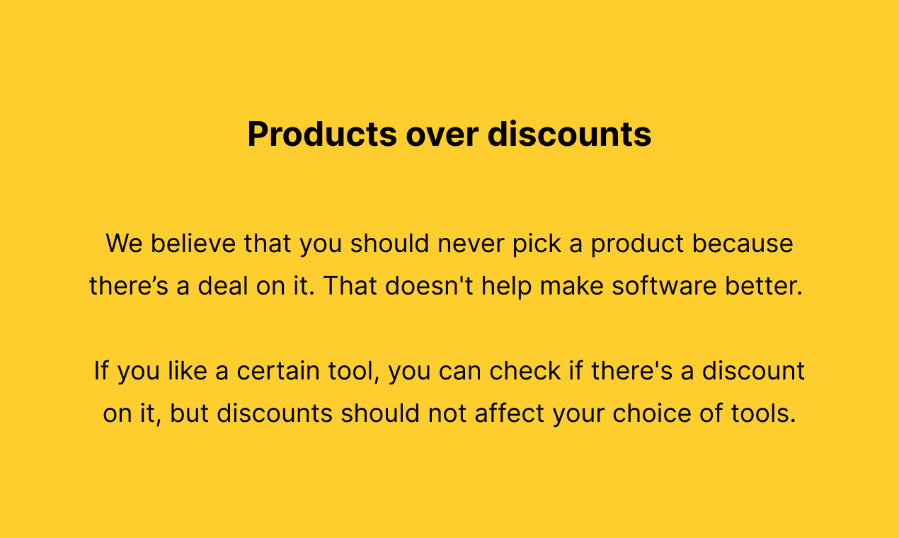 Startup Discount Finder gallery image