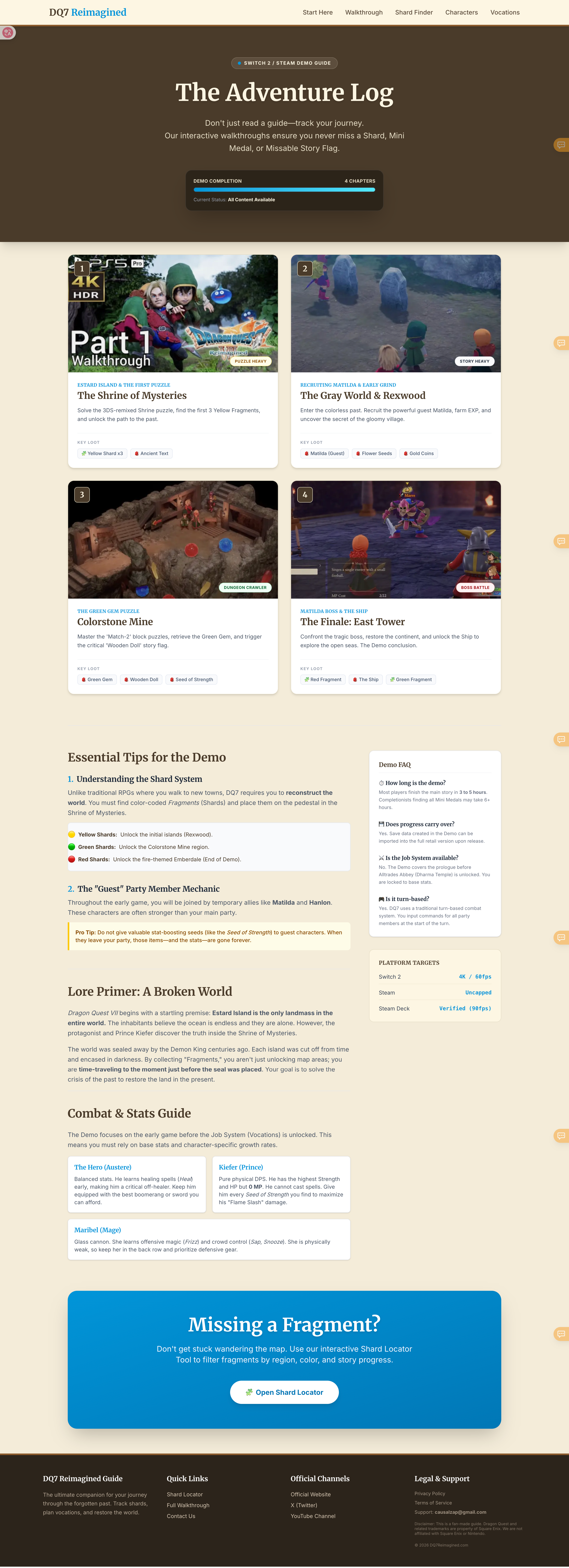 DQ7 Reimagined: The Adventure Log gallery image