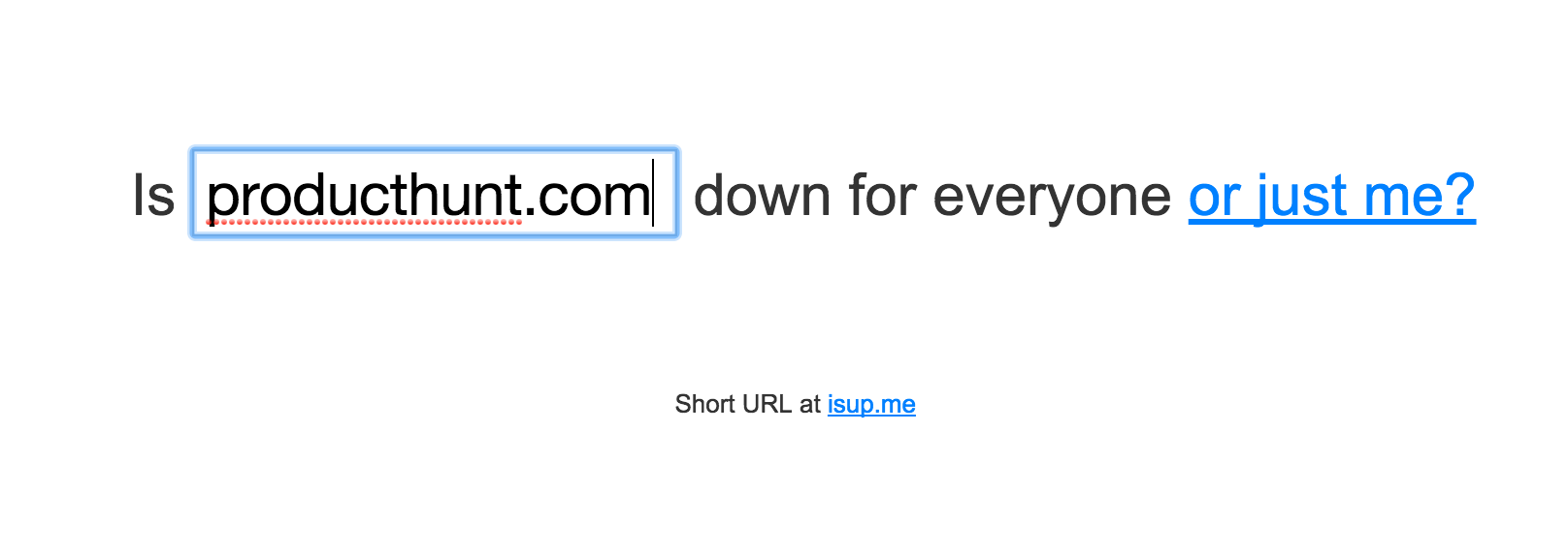 Down for Everyone or just Me? gallery image