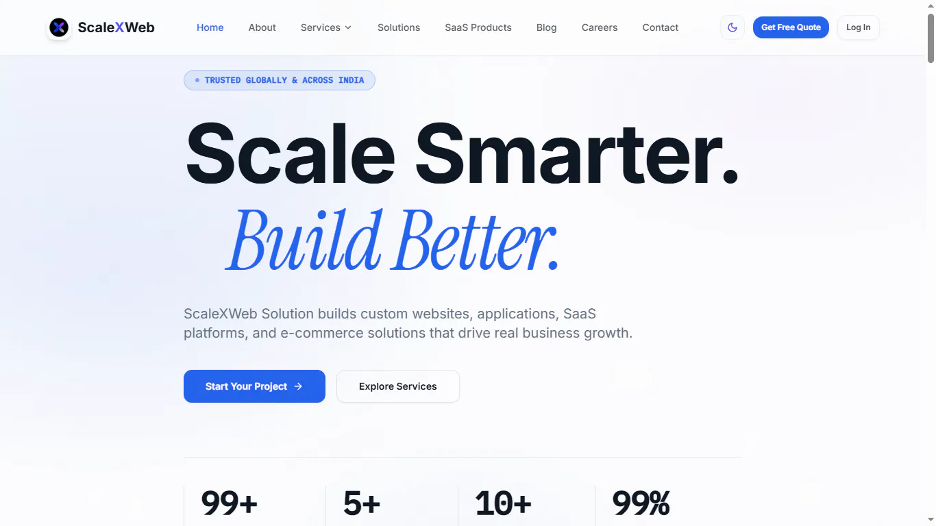 ScaleXWeb — Custom Web & App Development gallery image