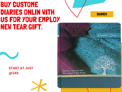 customized printed diaries 