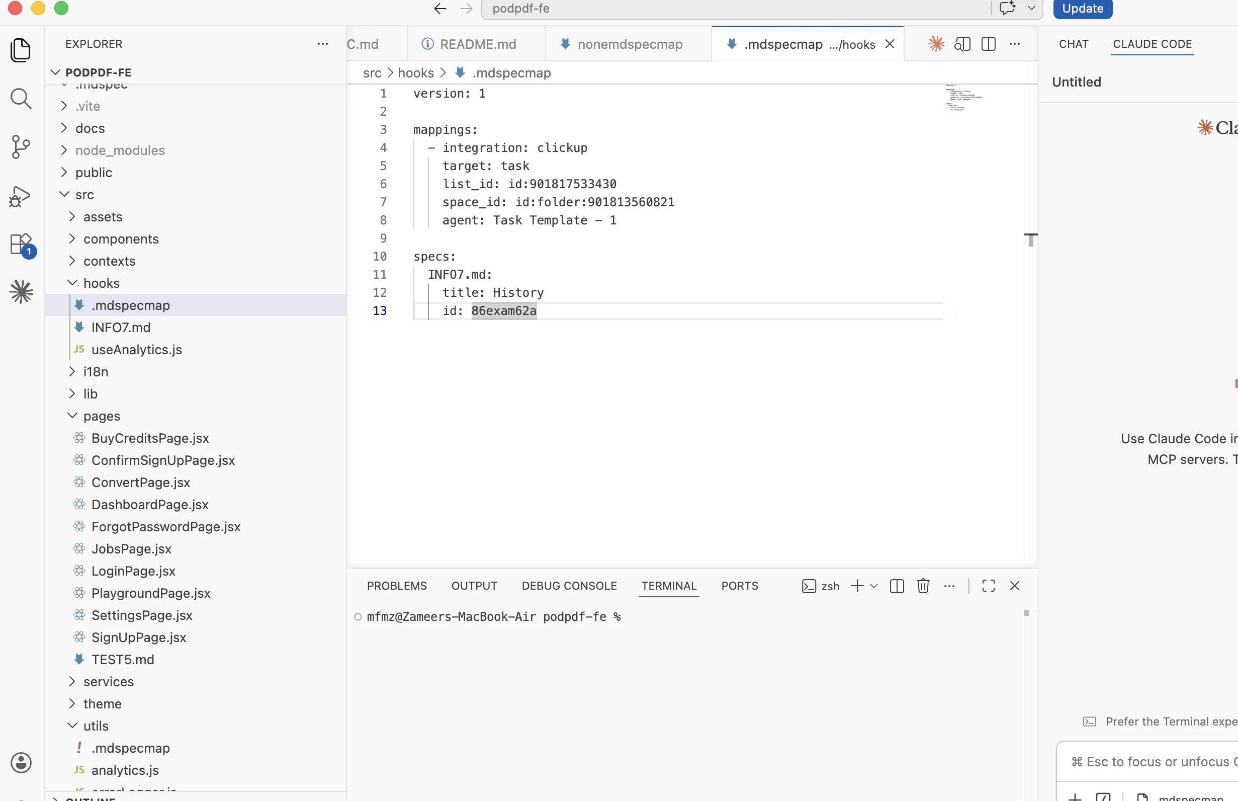 mdspec — auto sync your md files screenshot 3