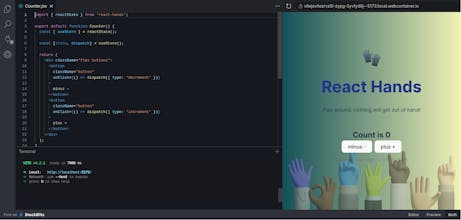 React Hands gallery image