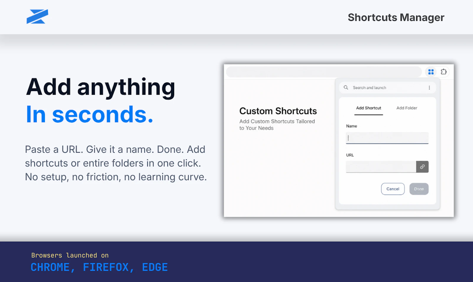 Shortcuts Manager by Zyntro screenshot 5